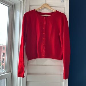 Reformation Clara Cashmere Crew Cardigan